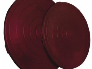 Cover for round tank  750 l red polyethylene