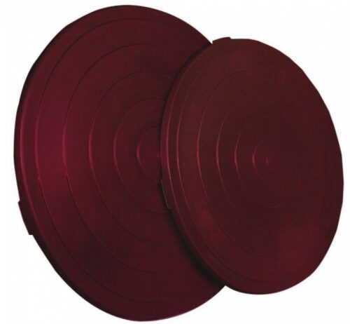 Cover for round tank  750 l red polyethylene - 1