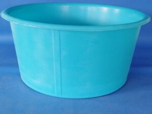 Round tank  550 l BLUE polyethylene