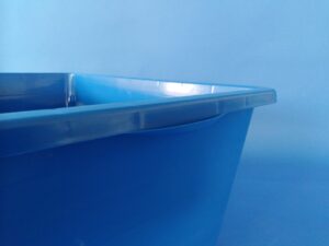Transport bath 90 l blau polyethylene - 3