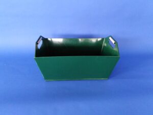 Transport bath 60 l green with handles polypropylene