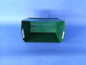 Transport bath 60 l green with handles polypropylene - 3