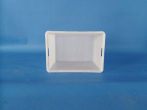 Transport box 65 l white with handles polyethylene - 2