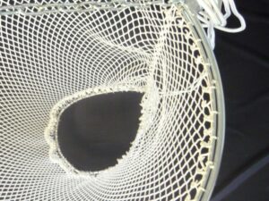 Mechanical hand net Ø 70 Nylon 22/3 mm - 3