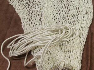 Spare net for mechanical hand net Ø 90 cm Nylon 30/3 mm – handled