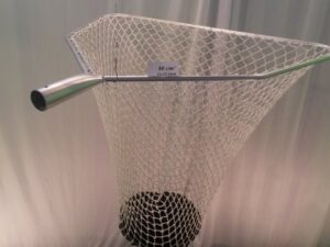 Dip net galvanized steel 80/ 35×35/3,0 mm handled – big spinner