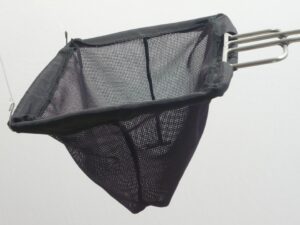 Hand net from stainless steel wire 20 x 25 cm/ 1×1 mm Polyester - 1