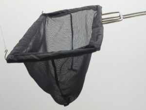 Hand net from stainless steel wire 20 x 40 cm/ 1×1 mm Polyester - 1