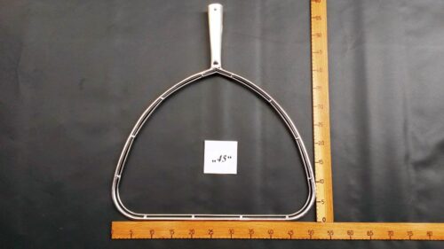 Dip net frame galvanized steel 45 cm - 1
