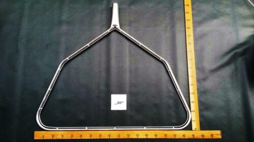 Dip net frame galvanized steel 80 cm - 1