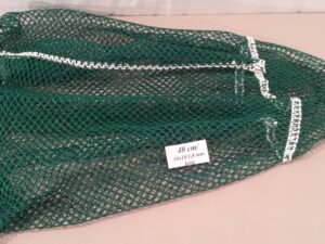 Spare net for hand net for catching pheasants 40 cm Nylon 10×10/1,4 mm