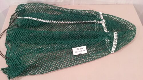 Spare net for hand net for catching pheasants 40 cm Nylon 10×10/1,4 mm - 1