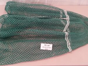 Spare net for hand net for catching pheasants 50 cm Nylon 10×10/1,4 mm
