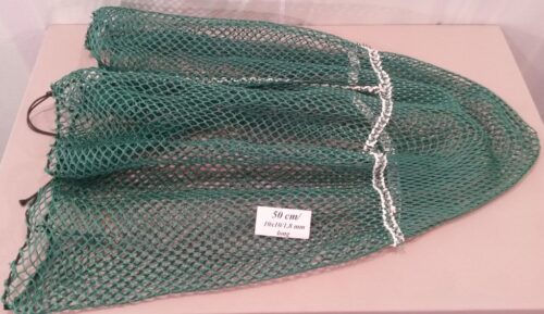Spare net for hand net for catching pheasants 50 cm Nylon 10×10/1,4 mm - 1