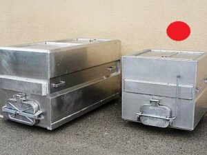 Transport crate aluminium – standard small size