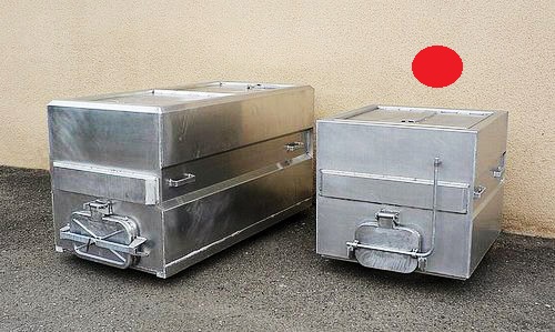 Transport crate aluminium – standard small size - 1