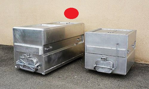 Transport crate aluminium – standard big size - 1