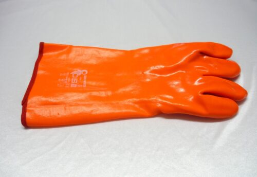 Working gloves PVC – warm – Flamingo - 1