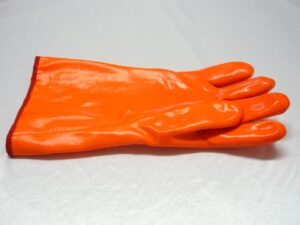 Working gloves PVC – warm – Flamingo - 1