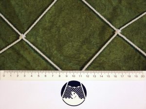 Football net PET 100/3 mm white