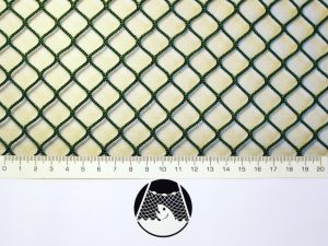 Machine-made netting Nylon knotless 15×15/ 2,0 mm green
