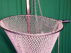 Mechanical hand net Ø 90 Nylon 30/3 mm – handled