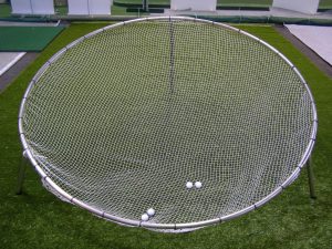 Chipping net Ø 190 cm Nylon 20/1,4 mm white