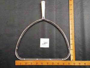 Dip net frame galvanized steel 45 cm