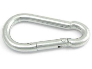 Snap hook 4×40 mm galvanized
