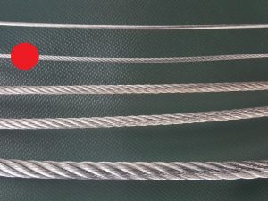 Wire rope Ø 3 mm galvanized