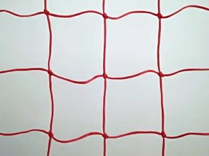 Protective nets for ski slope 25 x 1,25 m, Polyethylene 120/3,5 mm red
