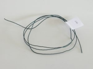 Polyethylene twine Ø 1,1 mm / 1 m woven, dark green