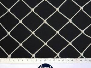Baseball and softball net for less exposed places (protective), Polyethylene 45/2,5 mm white