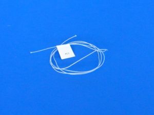 Polyethylene twine Ø 0,7 mm / 1 m woven, white