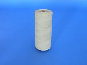 Polyethylene twine Ø 0,9 mm / 1 kg woven, stone, white