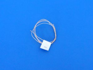 Polyethylene twine Ø 0,9 mm / 1 m woven, stone, white