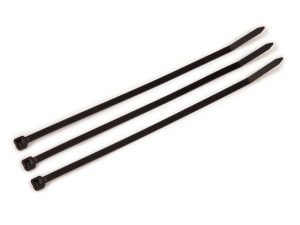 Installation clip – permanent 310×4,8 mm black with UV-protection