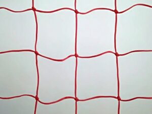 Protective nets for ski slope 25 x 1,25 m, Polyethylene 120/3,5 mm red