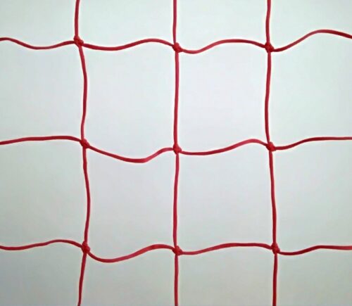 Protective nets for ski slope 25 x 1,25 m, Polyethylene 120/3,5 mm red - 1