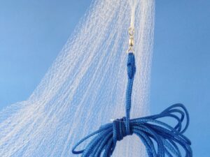 Throwing net for bait fish – Nylon monofilament - 4
