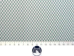 Machine-made netting Nylon knotless 6×6/ 0,6 mm green
