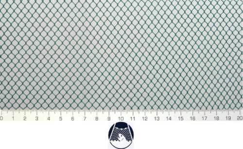 Machine-made netting Nylon knotless 6×6/ 0,6 mm green - 1