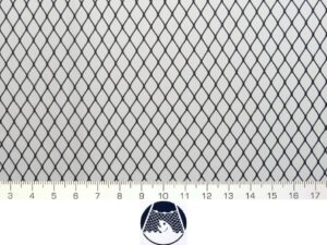 Machine-made netting Nylon knotless 8×8/ 0,8 mm black