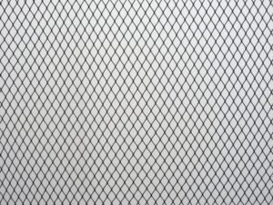 Drop net set  2,5 x 2,5 m/ Nylon knotless 8×8 mm black - 1