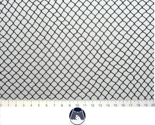 Net for floating cage hatcheries 3 x 4 x 4 m, Nylon 10/1,4 mm dark green – knotless - 1