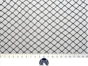 Net for floating cage hatcheries 2 x 3 x 2 m, Nylon 15/1,4 mm black – knotless