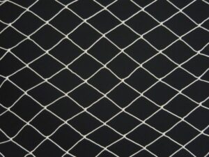 Machine-made netting Nylon knotted 30×30/ 1,4 mm white - 1