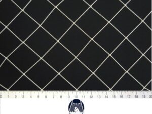 Machine-made netting Nylon knotted 40×40/ 1,2 mm white