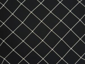 Machine-made netting Nylon knotted 40×40/ 1,2 mm white - 1