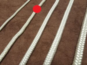 Polyamide rope Ø 8,0 mm white